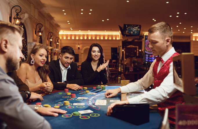 playing casino